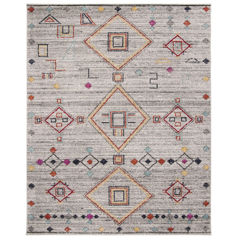 Safavieh Adirondack 9' x 12' Rug in Light Gray and Gold