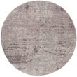 Safavieh Adirondack 4' Round Rug in Light Gray and Purple