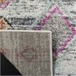 Safavieh Adirondack 8' x 10' Rug in Light Gray and Red