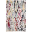 Safavieh Adirondack 3' x 5' Rug in Light Gray and Red