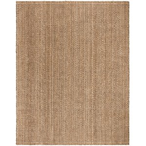Safavieh Natural Fiber 10' x 14' Hand Woven Jute Rug in Natural