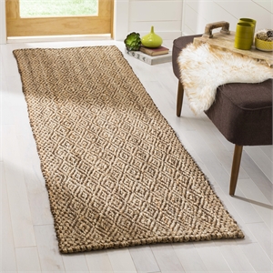 Safavieh Natural Fiber 2'3&quot x 10' Hand Woven Jute Runner Rug