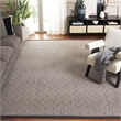 Safavieh Natural Fiber 9' x 12' Rug in Natural and Dark Gray
