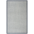 Safavieh Natural Fiber 9' x 12' Rug in Natural and Dark Gray