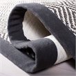 Safavieh Natural Fiber 9' x 12' Rug in Natural and Dark Gray