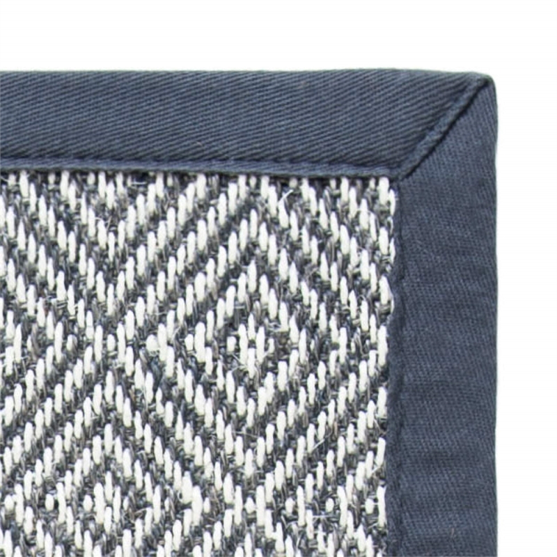 Safavieh Natural Fiber 9' x 12' Rug in Natural and Dark Gray