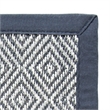 Safavieh Natural Fiber 9' x 12' Rug in Natural and Dark Gray