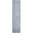 Safavieh Brentwood 2' x 8' Runner Rug in Navy and Cream