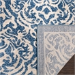 Safavieh Brentwood 4' x 6' Rug in Navy and Cream