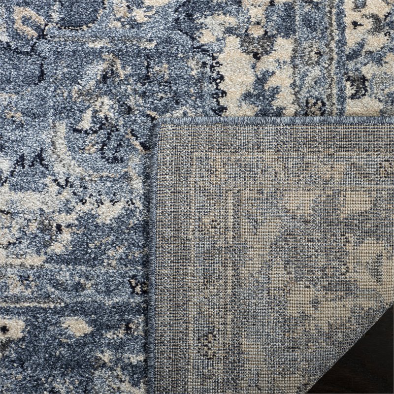 Safavieh Charleston 4' x 6' Rug in Navy and Cream