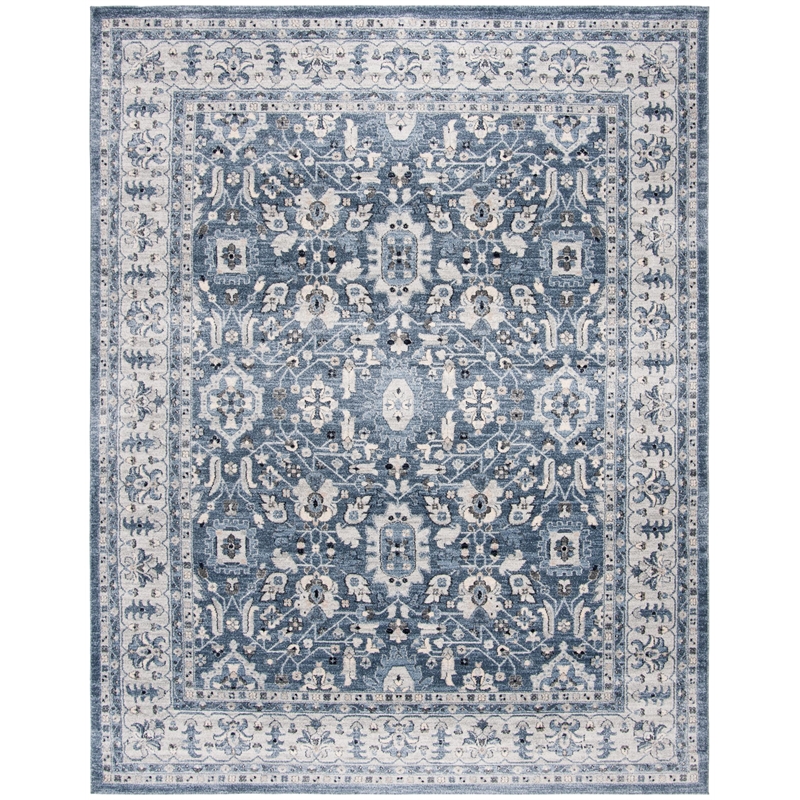 Safavieh Charleston 8' x 10' Rug in Navy and Cream