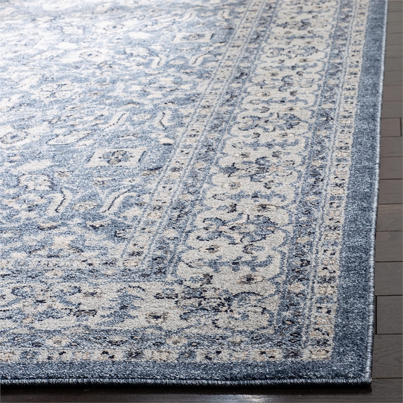 Safavieh Charleston 8' x 10' Rug in Navy and Cream