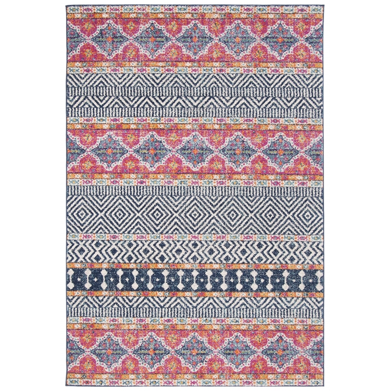 Safavieh Madison 12' x 15' Rug in Navy and Ivory
