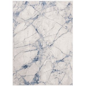 Safavieh Meadow 4' x 6' Rug in Navy and Ivory