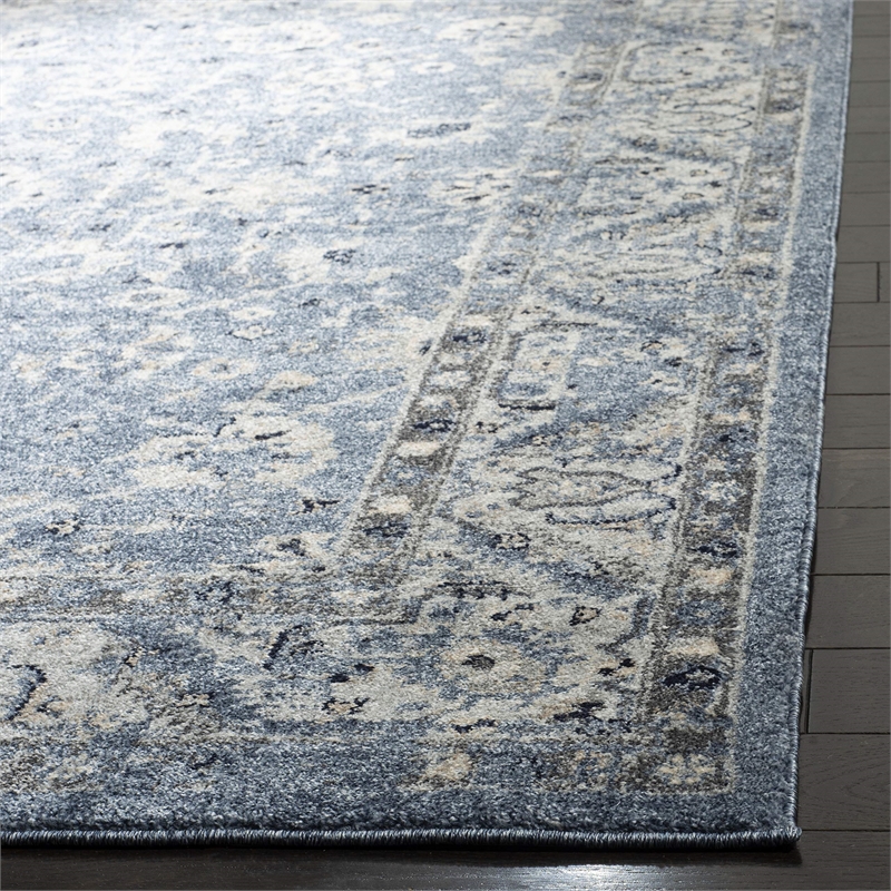 Safavieh Charleston 8' x 10' Rug in Navy and Light Gray