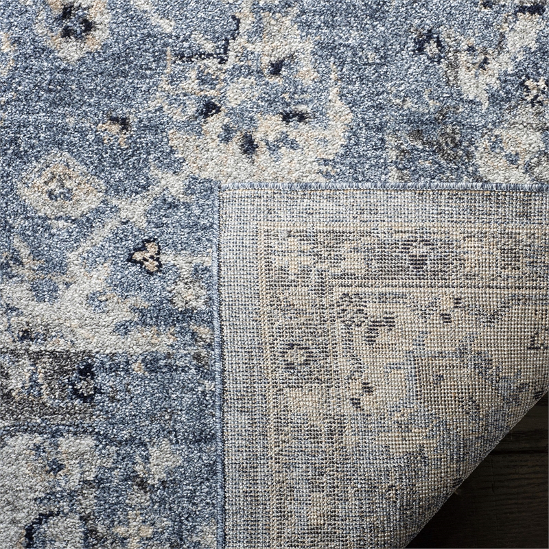 Safavieh Charleston 8' x 10' Rug in Navy and Light Gray