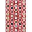 Safavieh Heritage 6' x 9' Hand Tufted Wool Rug in Red and Blue