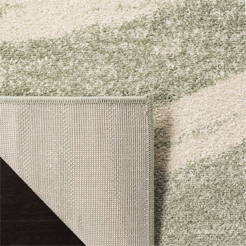 Safavieh Adirondack 4' Square Rug in Sage and Cream