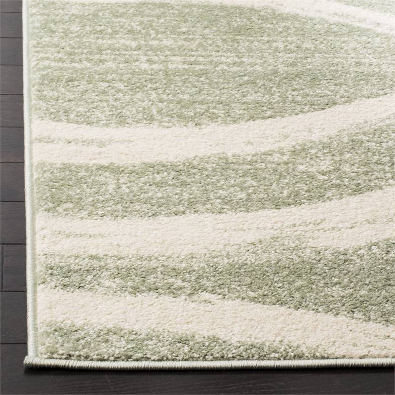 Safavieh Adirondack 4' Square Rug in Sage and Cream