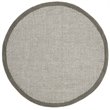 Safavieh Abstract 6' Round Hand Tufted Wool Rug in Sage and Ivory