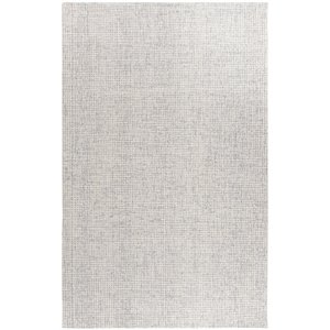 Safavieh Abstract 4' x 6' Hand Tufted Wool Rug in Silver and Blue