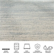 Safavieh Adirondack 10' x 14' Rug in Slate and Cream