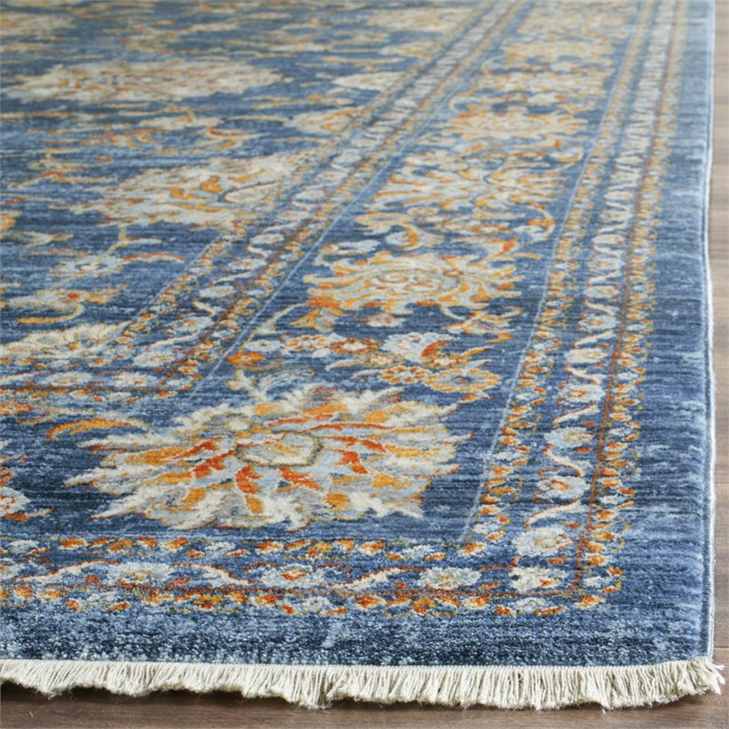 Safavieh Vintage 10' x 13' Rug in Turquoise and Ivory