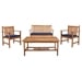 Teak Brown and Navy