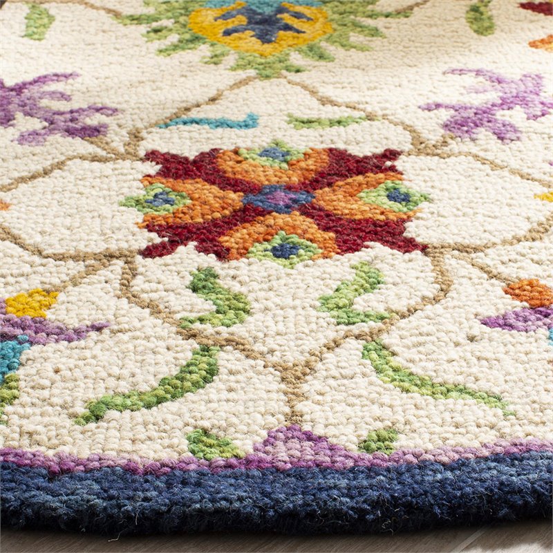 Safavieh Aspen 7' Round Hand Tufted Wool Rug
