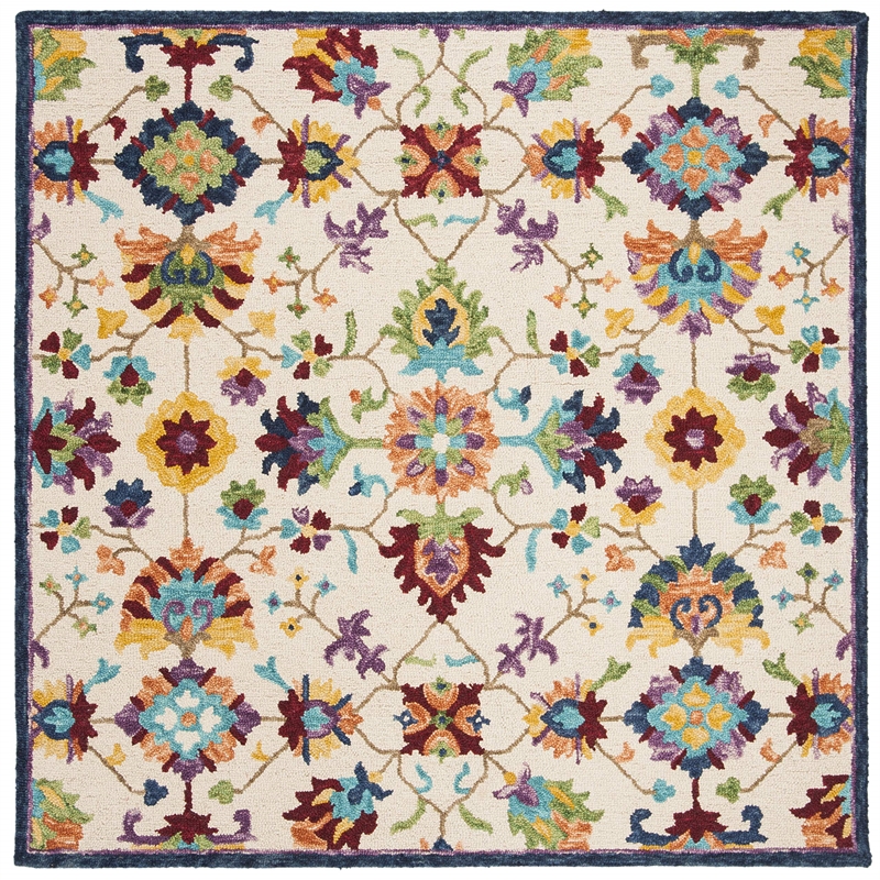 Safavieh Aspen 7' Square Hand Tufted Wool Rug