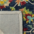 Safavieh Aspen 7' Square Hand Tufted Wool Rug in Navy and Red