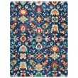 Safavieh Aspen 8' x 10' Hand Tufted Wool Rug in Navy and Red
