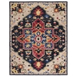 Safavieh Aspen 8' x 10' Hand Tufted Wool Rug in Charcoal and Cream