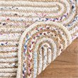 Safavieh Cape Cod 5' x 8' Hand Woven Jute Rug in Ivory and Natural