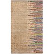 Safavieh Cape Cod 4' x 6' Hand Woven Jute Rug in Natural