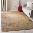 Safavieh Cape Cod 6' x 9' Hand Woven Jute Rug in Natural