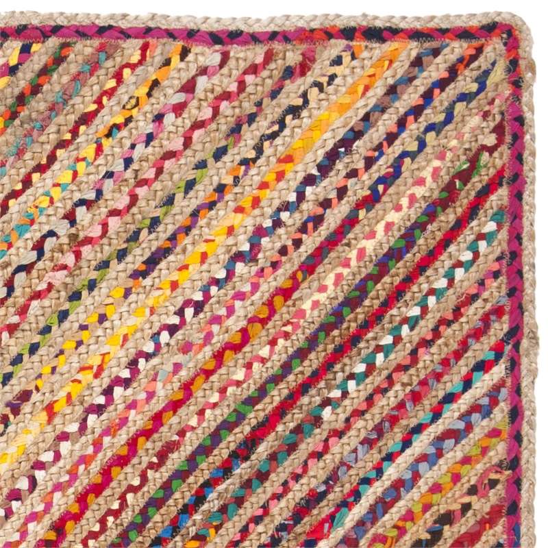 Safavieh Cape Cod 6' Square Hand Woven Jute Rug