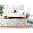 Safavieh Classic Vintage 5' x 8' Rug in Gray and Turquoise