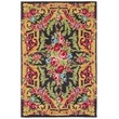 Safavieh Classic Vintage 4' x 6' Rug in Black and Rose