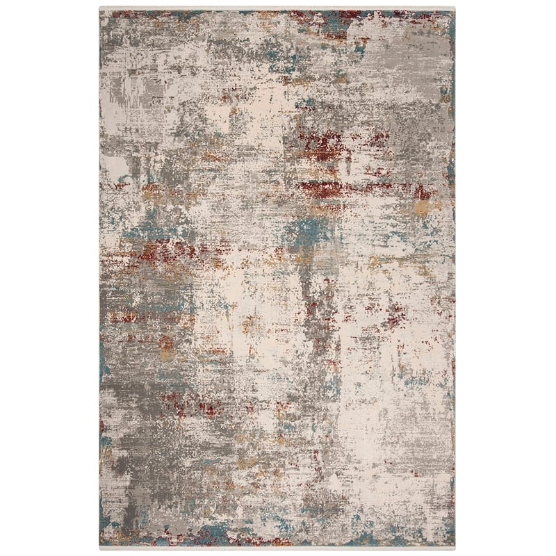 Safavieh Eclipse 8' x 10' Rug in Light Gray and Beige