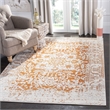 Safavieh Madison 4' x 6' Rug in Orange and Ivory