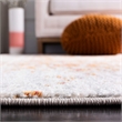 Safavieh Madison 4' x 6' Rug in Orange and Ivory