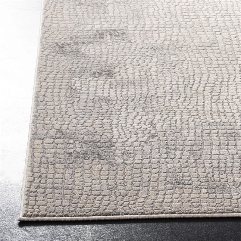 Safavieh Meadow 9' x 12' Rug in Taupe and Gray