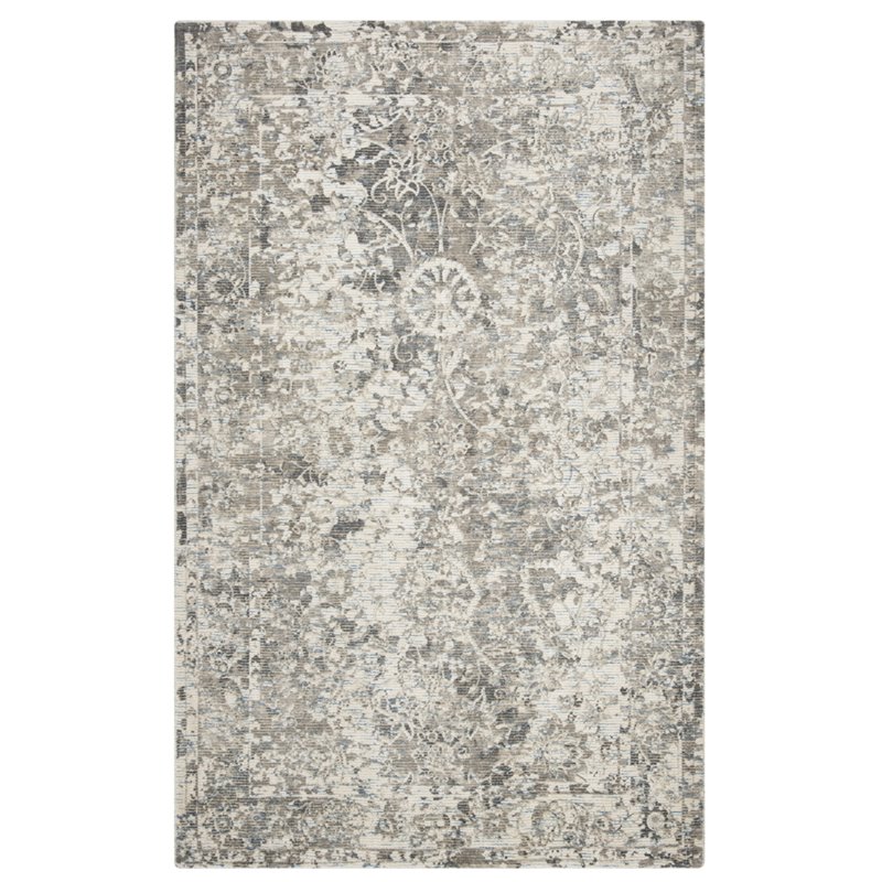 Safavieh Mirage 6' x 9' Hand Loomed Rug in Charcoal and Cream