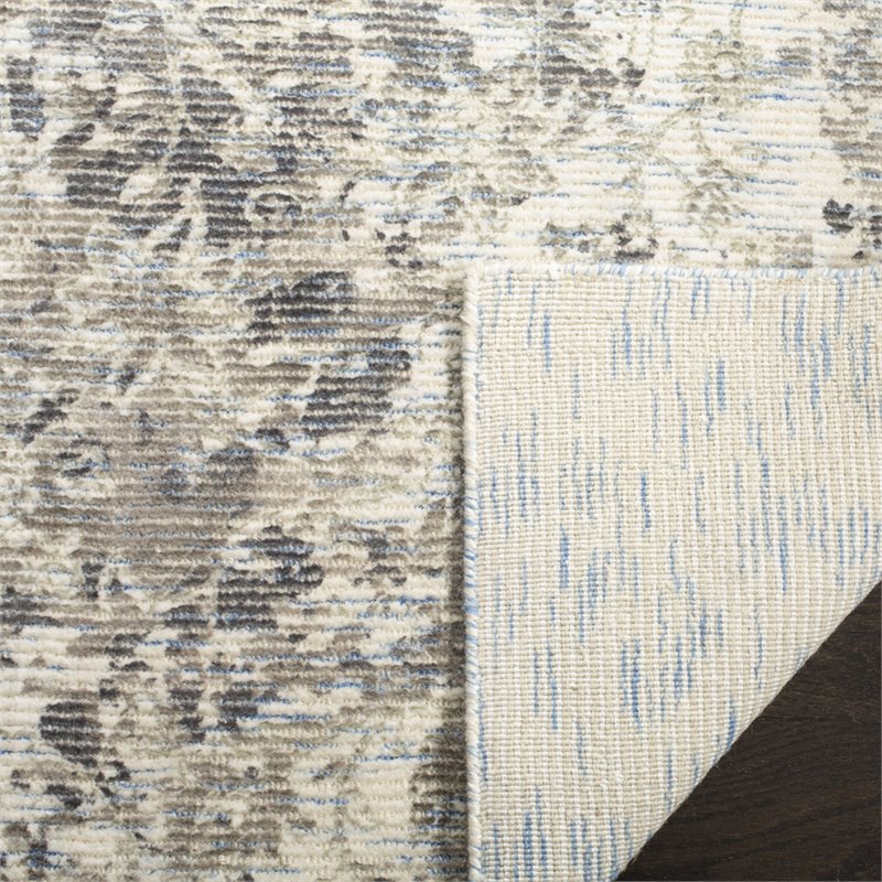 Safavieh Mirage 9' x 12' Hand Loomed Rug in Charcoal and Cream