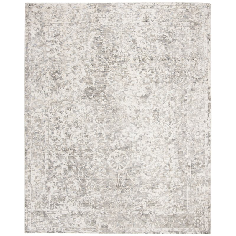 Safavieh Mirage 9' x 12' Hand Loomed Rug in Charcoal and Cream