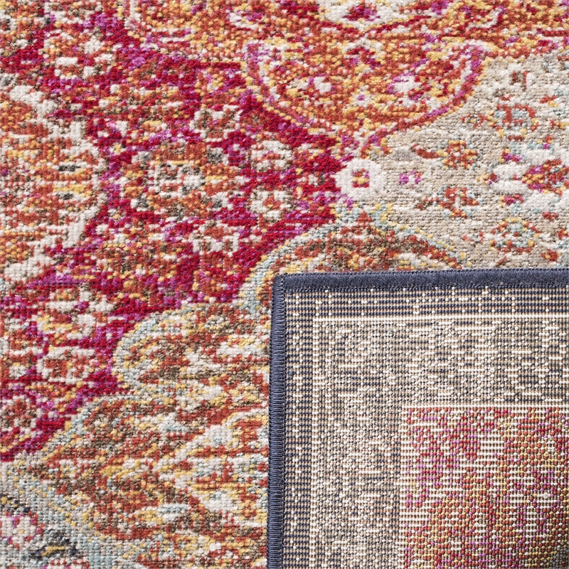 Safavieh Montage 8' x 10' Rug in Red and Aqua