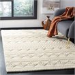 Safavieh Natura 2' x 3' Hand Woven Wool Rug in Ivory