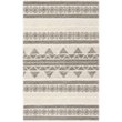 Safavieh Natura 5' x 8' Hand Woven Wool Rug in Ivory and Gray