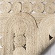 Safavieh Natural Fiber 3' x 5' Hand Woven Jute Rug in Ivory
